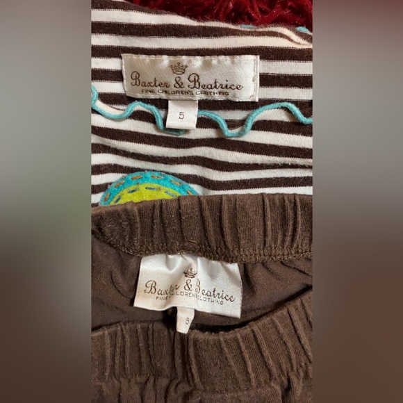 Baxter & Beatrice 2-piece outfit, girls size 5 - Picture 3 of 3